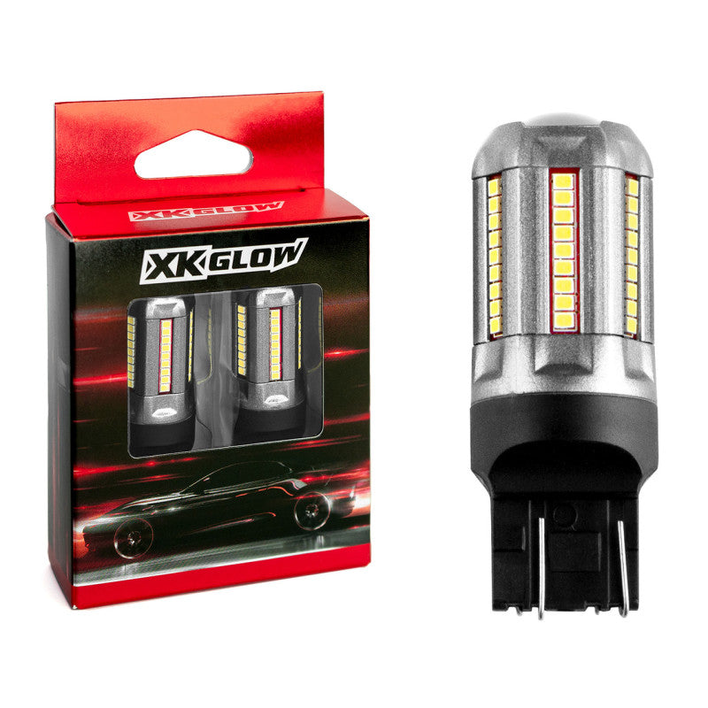 XKGLOW 2pc Amber 7440 Auto Bulb - XK7440-A
