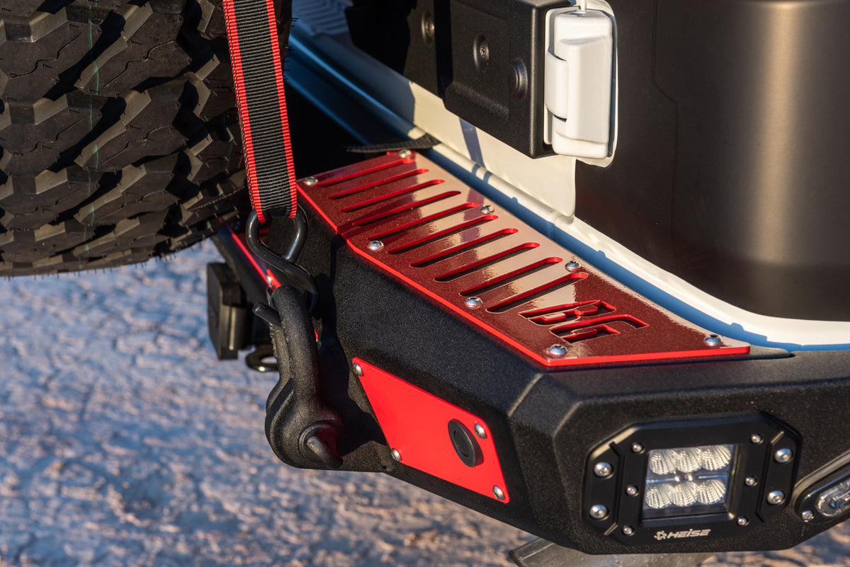 Bodyguard RX Series Stubby Rear Bumper for 2018-2026 Jeep Wrangler JL