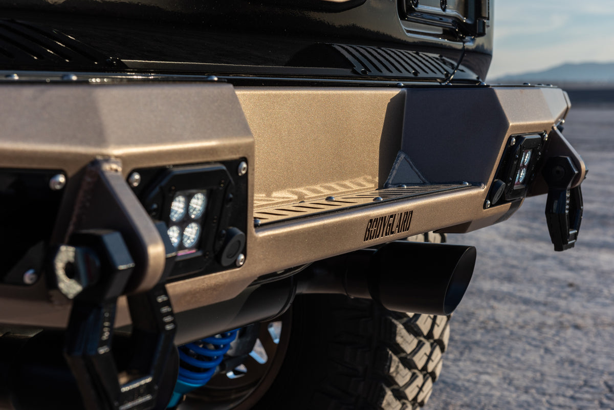 Bodyguard RX Series Stubby Rear Bumper for 2018-2026 Jeep Wrangler JL