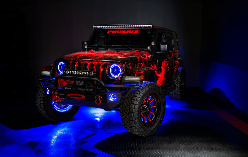 ORACLE Lighting Oculus Bi-LED Projector Headlights for Jeep JL/Gladiator JT - ColorSHIFT 2 - 5839-333 - view 8