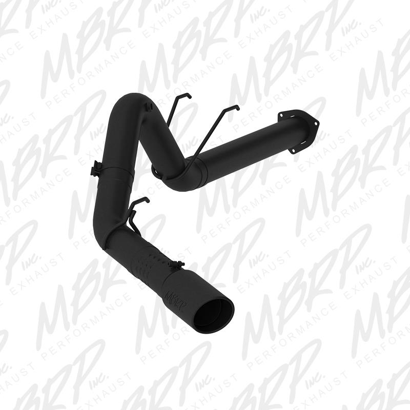 MBRP ARMOR BLK Filter-Back Exhaust - 2017+ Ford F-250/F-350/F-450 6.7L Power Stroke 4in - MBRP part S6289BLK view 3