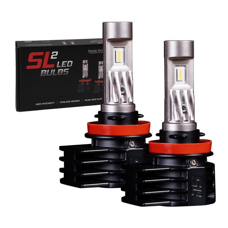 Diode Dynamics 9005/9011/H10 White SL2 LED Bulbs (pair) - DD0463P - view 5