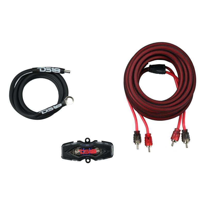 DS18 8-Gauge Amplifier Installation Kit - Advance - Red - AKIT8.RD - view 6