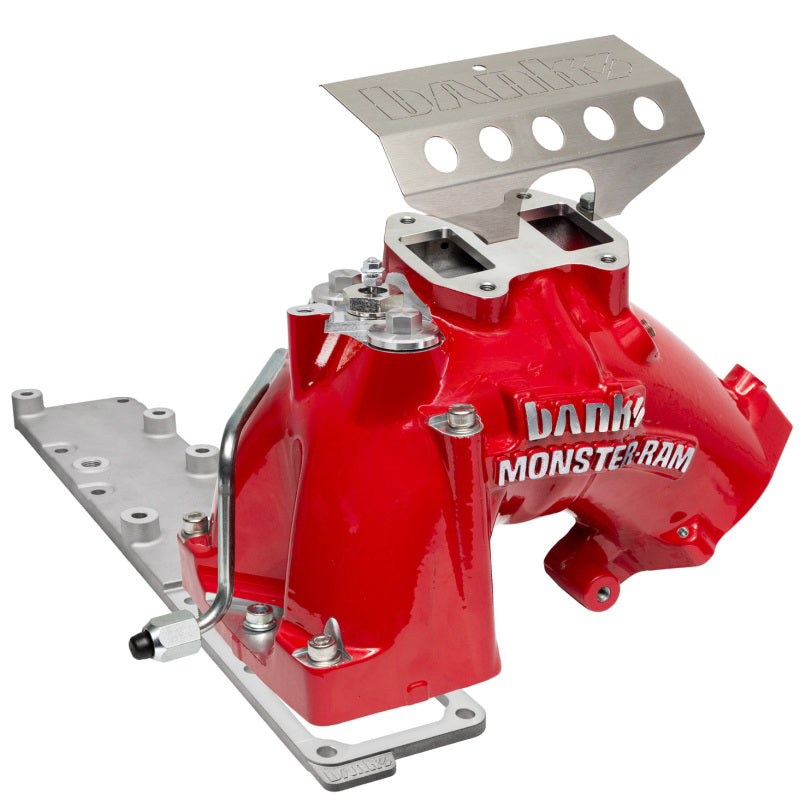 Banks Power Monster-Ram Gen-2 Intake w/ Grid Heater Delete - Ram 6.7L Cummins - 2019-2024 Ram 2500/3500 - Red (part 42799-PC)
