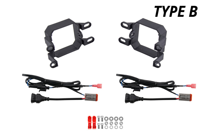 Diode Dynamics SS3 Type X Fog Light Mounting Kit - DD6380P - view 4