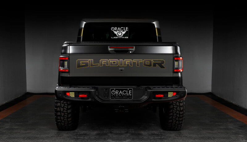 ORACLE Lighting Jeep Gladiator JT Flush Mount LED Tail Lights - 5882-504 - view 5