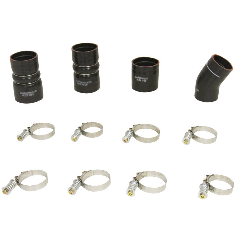BD Diesel Intercooler Hose & Clamp Kit - 2003-2007 Ford 6.0L Power Stroke - part 1047035