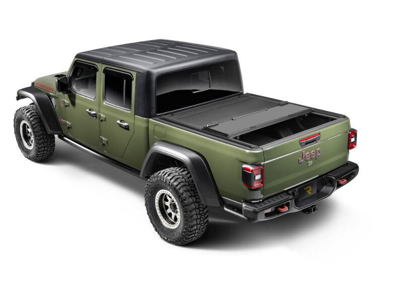 BAKFlip MX4 TS Hard Folding Tonneau Cover - 2021+ Ford F-150 6ft 7in Bed - BAK part 449337TS view 3