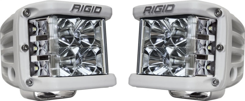 Rigid Industries D-SS - Flood - Set of 2 - White Housing (part 862113)