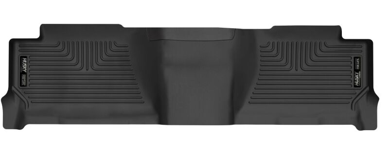 Husky Liners X-act Contour Floor Liners - Chevy Silverado & GMC Sierra 1500 - 2004-2006 Chevrolet Silverado 1500 Crew Cab Pickup X-act Contour Rear Floor Mat (Black) (part 55831)