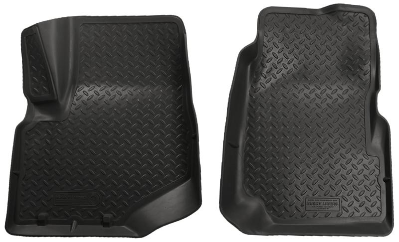 Husky Liners Classic Style Floor Liners - Chevy, GMC, Buick & Cadillac - 02-08 GM Trailblazer/Bravada/Envoy/05-08 Saab 9-7X Classic Style Black Floor Liners (part 32001)