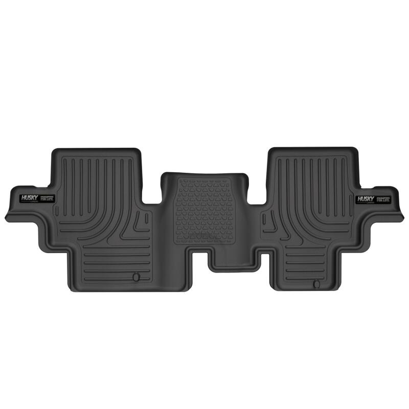 Husky Liners WeatherBeater Floor Liners - Nissan & Infiniti - 13 Nissan Pathfinder / 13 Infiniti JX35 Weatherbeater Tan 2nd Seat Floor Liner (part 19651)