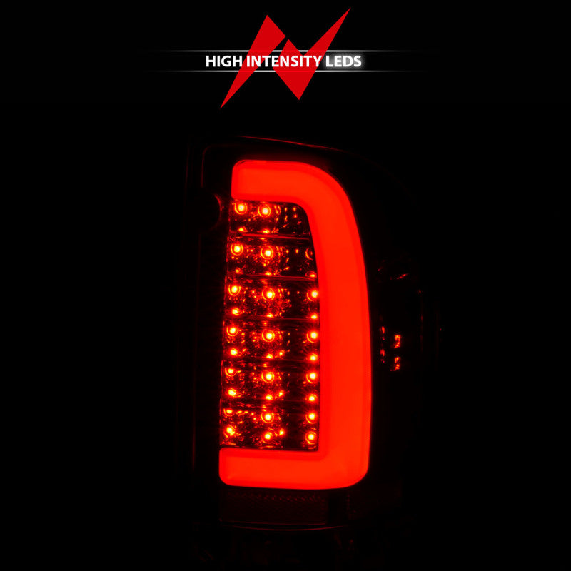 ANZO LED Tail Lights, Chrome Housing, Clear Lens - 1995-2000 Toyota Tacoma - ANZO part 311355 view 5