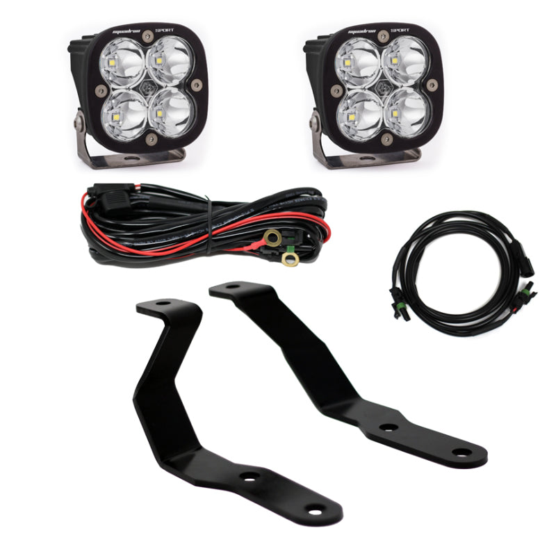 Baja Designs LED Light Kits - Ford Ranger - 2019+ Ford Ranger Squadron Sport A-Pillar Kit (part 447628)