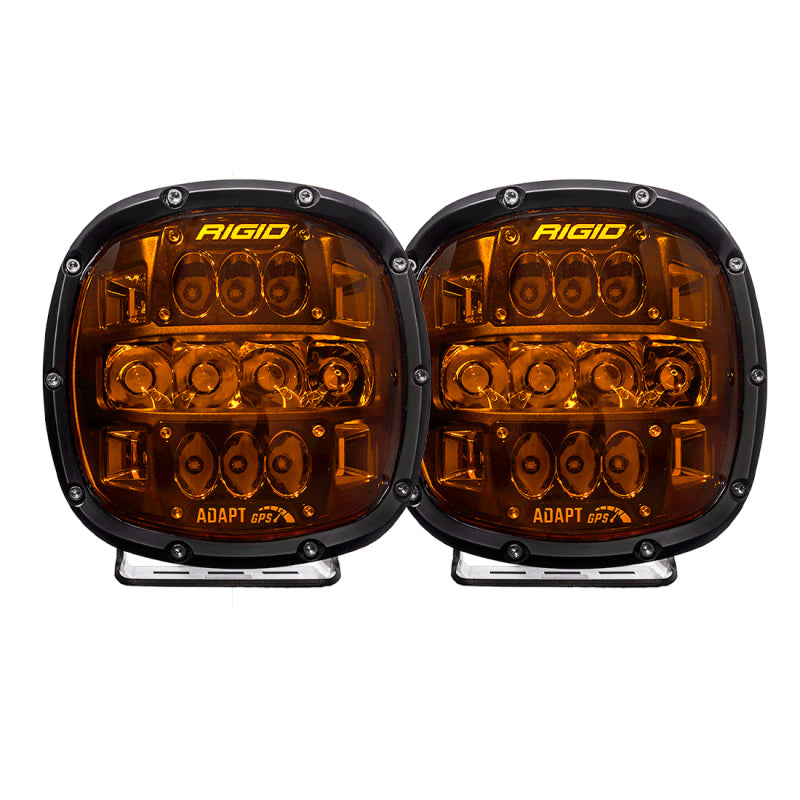 Rigid Industries Adapt XP w/ Amber PRO Lens (Pair) (part 300515)