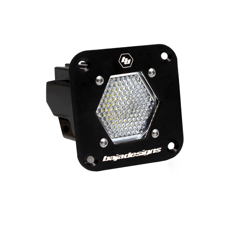 Baja Designs S1 LED Lights - LED Light Pod Flush Mount Clear S1 Work/Scene Pattern (part 381006)