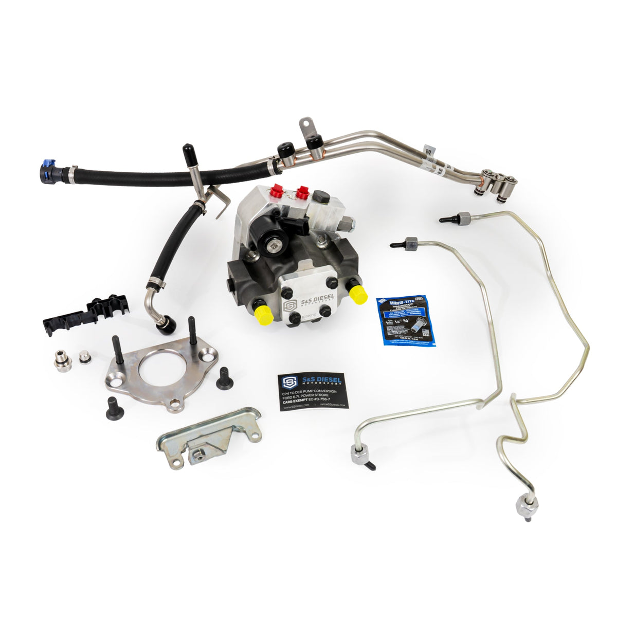 S&S Diesel Motorsport DCR Pump Conversion (CP4 Replacement) for 2011–2026 Ford F-250 to F-750 6.7L Power Stroke (6.7F-DCR-1)