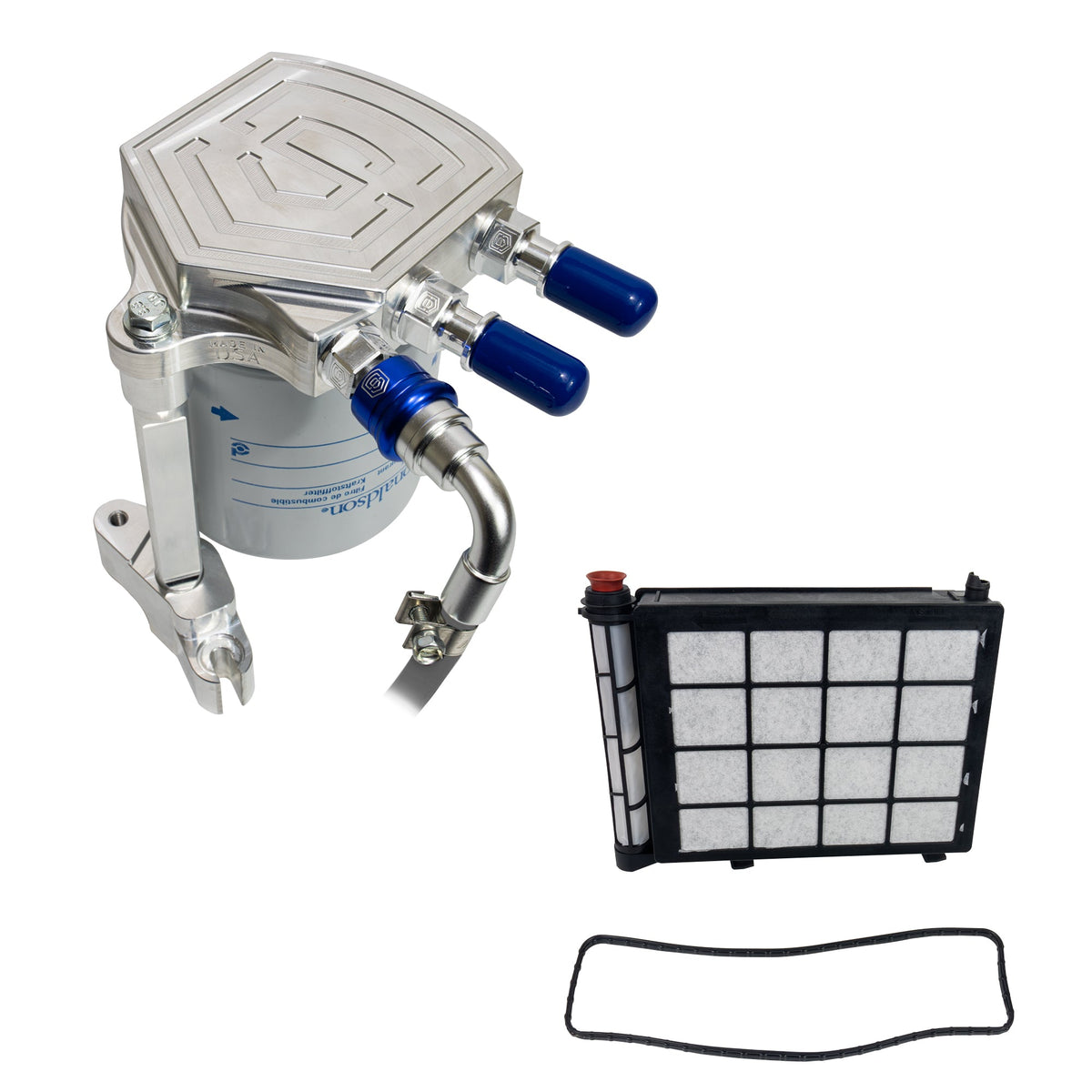 S&S Diesel Motorsport Fuel Leak Prevention Kit Plus (LPK+) for 2017+ Ford F-650/F-750 6.7L Power Stroke (6.7F17-LPK-PLUS-650)
