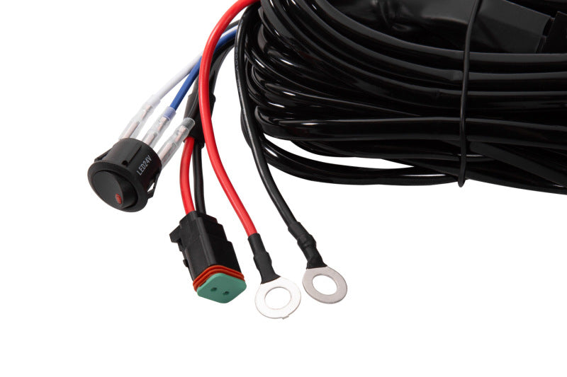Diode Dynamics Heavy Duty (Single) Output Light Bar Wiring Harness - DD4031 - view 2