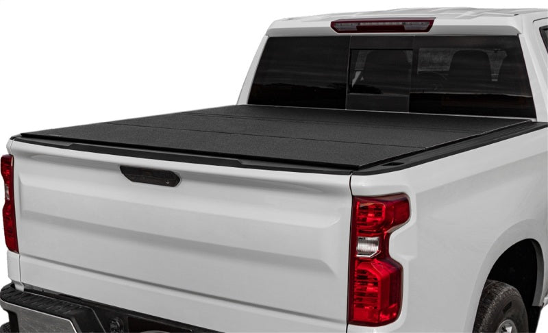 Access LOMAX Tri-Fold Cover Black Urethane Finish 5ft Bed for 2015+ Chevy Colorado/GMC Canyon - view 2