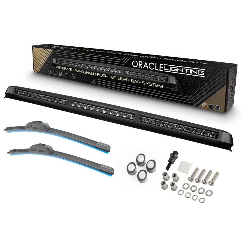 ORACLE Lighting Jeep Wrangler JL/Gladiator JT Integrated Windshield LED Light Bar System - 5917-023