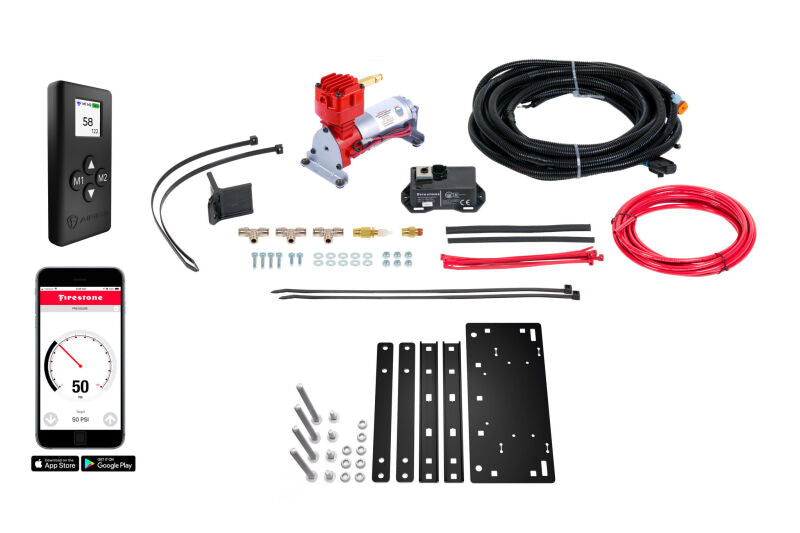 Firestone Air Command Single-Path Remote and App Heavy Duty Compressor Kit - For Ride-Rite Air Helper Springs - Firestone part 2923 view 2