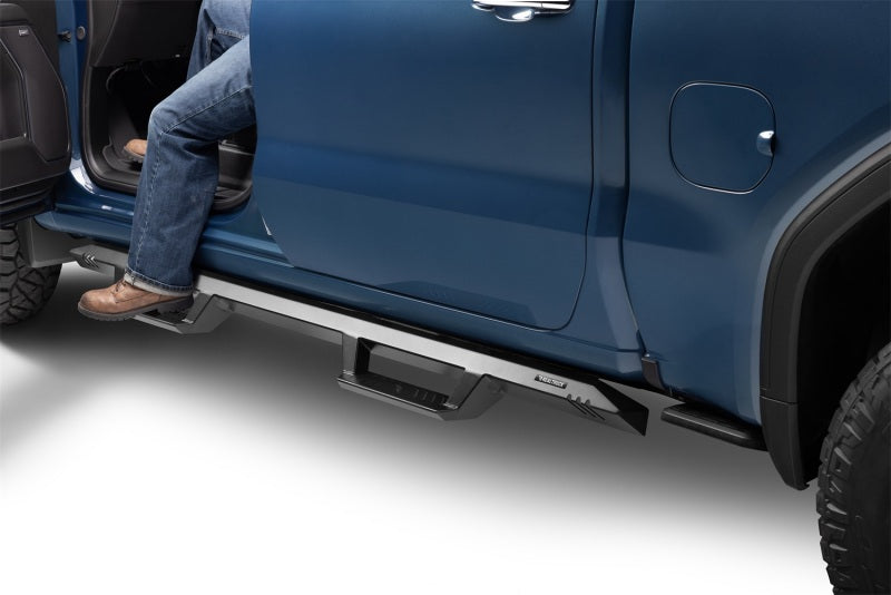N-Fab EpYx Drop Steps, Cab Length - 2019+ Silverado/Sierra 1500 & 2020+ HD Crew Cab - N-Fab part EXC19CC-TX view 3