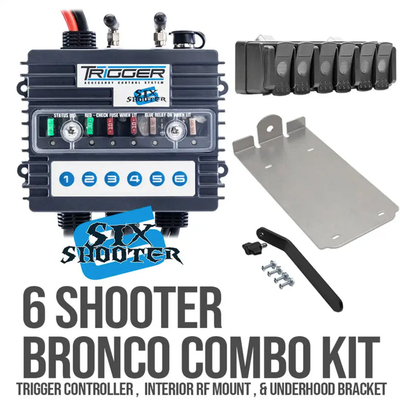 ORACLE Lighting Trigger 6 Shooter Controller Ford Bronco 2021+ Combo Kit - 3001BRO
