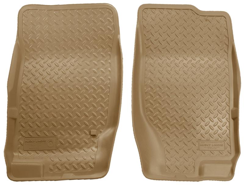 Husky Liners Classic Style Floor Liners - Ford & Lincoln - 02-09 Ford Explorer/03-05 Lincoln Aviator Classic Style Tan Floor Liners (part 33753)