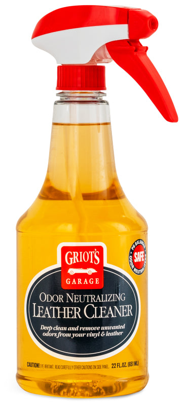 Griot's Garage Scent Restoring Leather Cleaner - 22oz (Case of 6) - 10971