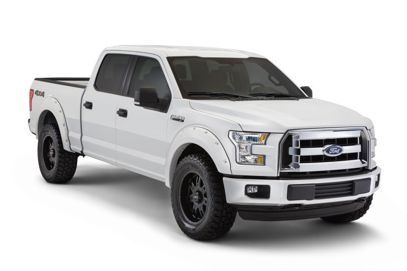 Bushwacker Pocket Style Flares 4 pc for 2018-2019 Ford F-150 - Oxford White - view 4