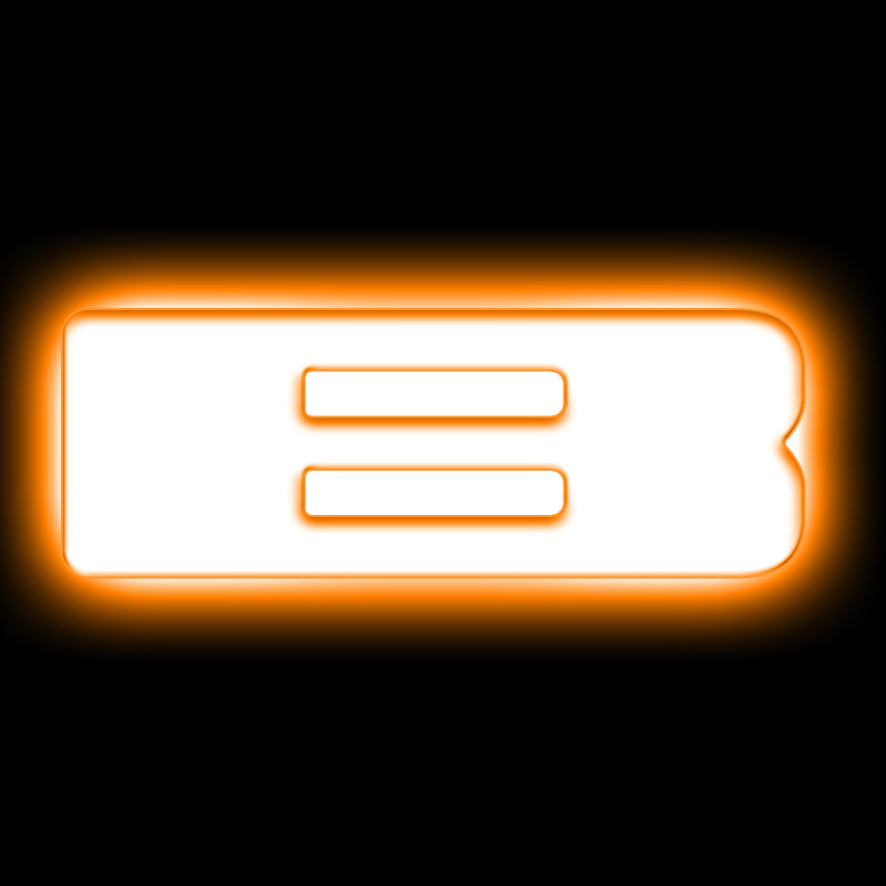 ORACLE Lighting Universal Illuminated LED Letter Badges - Matte Wht Surface Finish - view 6