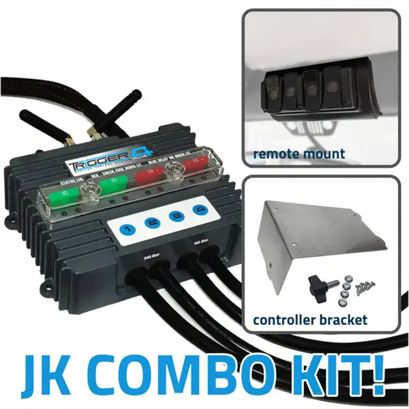 ORACLE Lighting Trigger 4 Plus Wireless Accessory Control System Combo Kit - Jeep JK - 2100JK