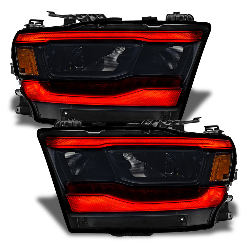 ORACLE Lighting 19-21 Dodge RAM 1500 RGB+W Headlight DRL Kit- Reflector LED Headlights - +W - 1281-339 - view 6