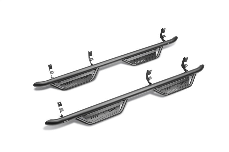 N-Fab Podium Nerf Steps, Cab Length - 2019+ Silverado/Sierra 1500 & 2020+ HD Crew Cab - N-Fab part HPC1980CC-TX