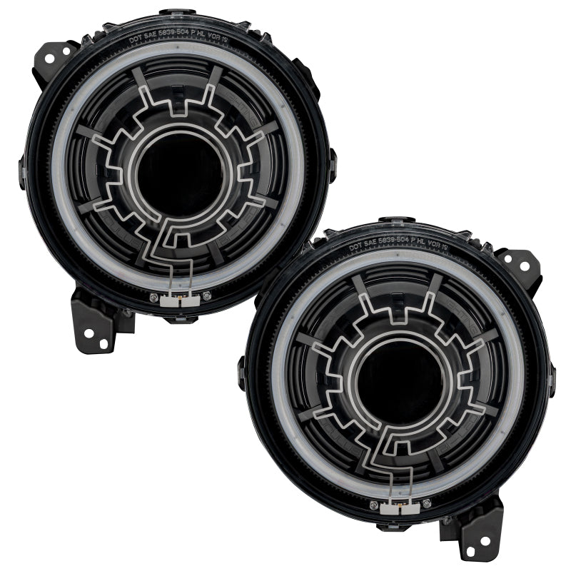 ORACLE Lighting 18-22 Jeep Wrangler JL Oculus Bi-LED Projector Headlights - 5839-111 - view 6