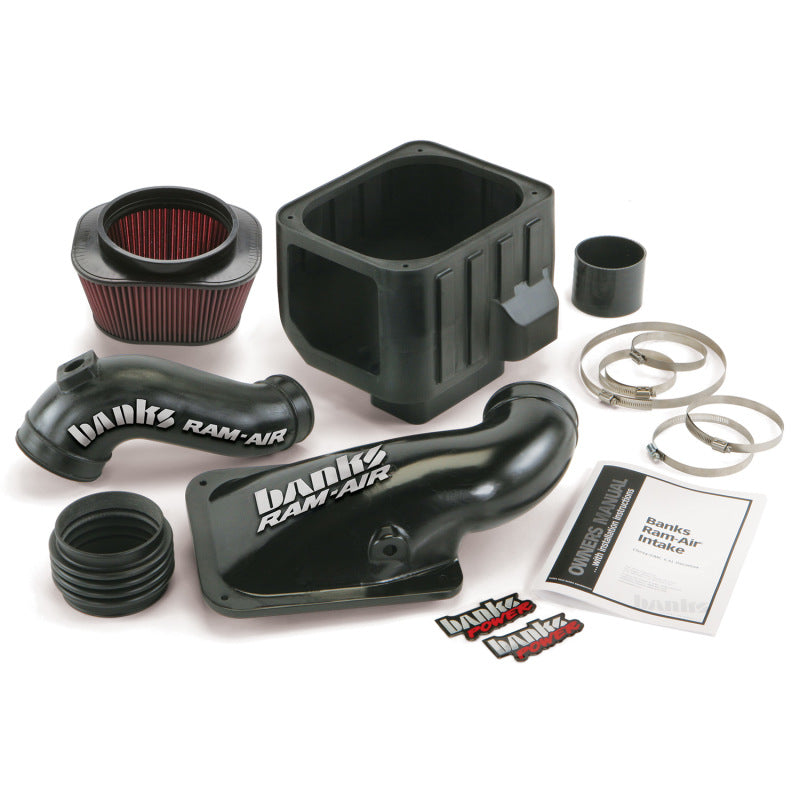 Banks Power Ram-Air Cold Air Intake - Chevy/GMC Duramax Diesel - 2001-2004 Chevy/GMC 6.6L Duramax LB7 - Oiled Filter (part 42132)
