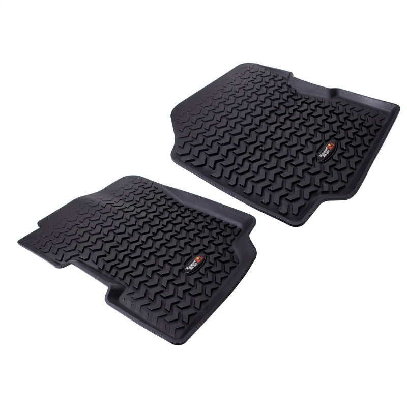 Rugged Ridge Floor Liner Front Black | 1976-1983 Jeep CJ-5