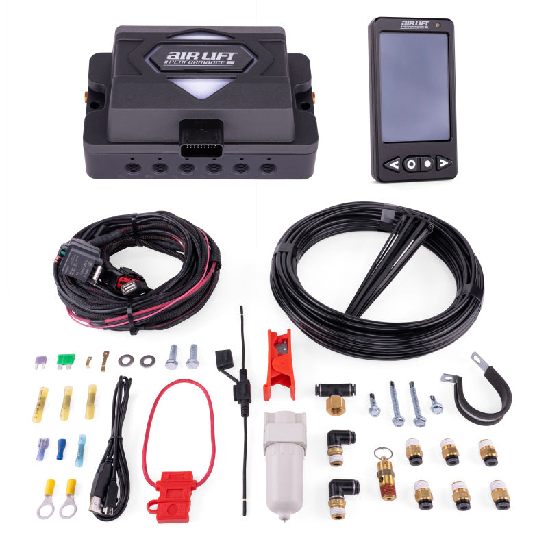 Air Lift Performance ALP4 Air Management System - 1/4 in. Air Line - No Tank / No Compressor (part 27480)