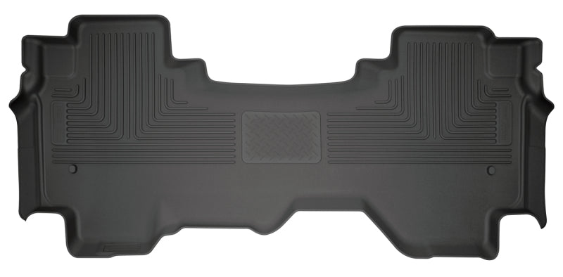 Husky Liners WeatherBeater Floor Liners - Ram 1500 - 2019+ Dodge Ram 1500 Quad Cab WeatherBeater 2nd Seat Black Floor Liners (part 14741)