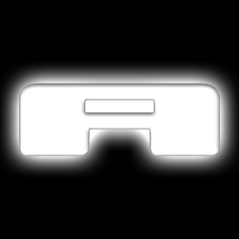 ORACLE Lighting Universal Illuminated LED Letter Badges - Matte Wht Surface Finish - view 10