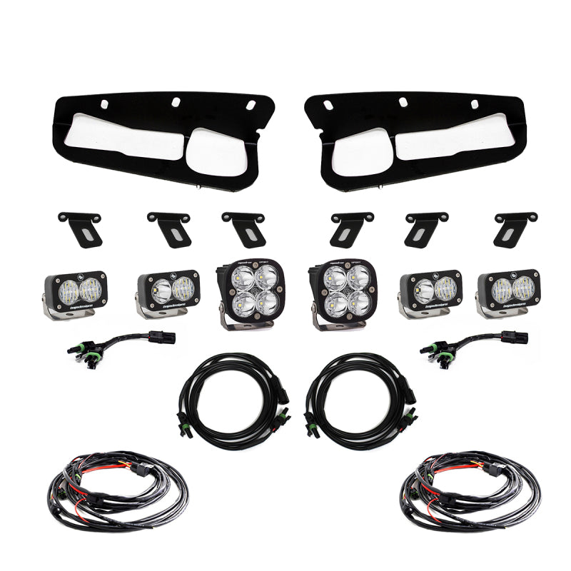Baja Designs LED Light Kits - Ford Bronco - 2021+ Ford Bronco Fog Pocket Kit Sportsmen (part 447760)