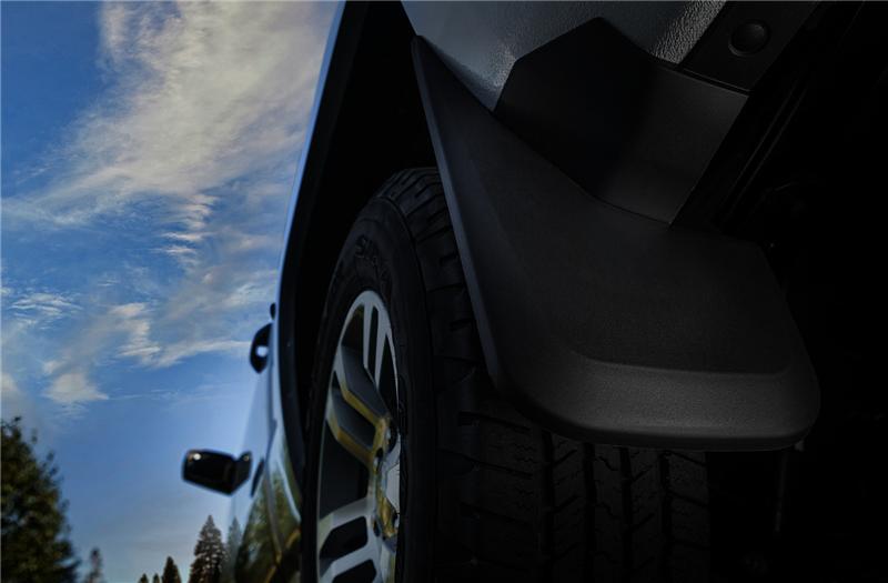 Husky Liners Custom-Molded Mud Guards - Chevy Tahoe/Suburban, GMC Yukon & Cadillac Escalade - 07-12 Chevy Z71 Suburban/Tahoe Custom-Molded Front Mud Guards (part 56821)