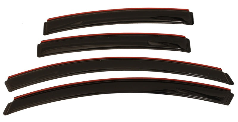 AVS Ventvisor In-Channel Front & Rear Window Deflectors 4pc for 2011-2017 Buick Regal - Smoke