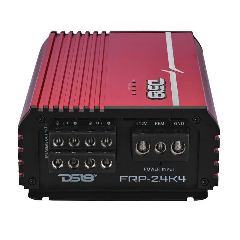 DS18 4-Channel Class D Amplifier - 4 x 250W @ 4Ω - FRP-2.4K4/RD - view 3