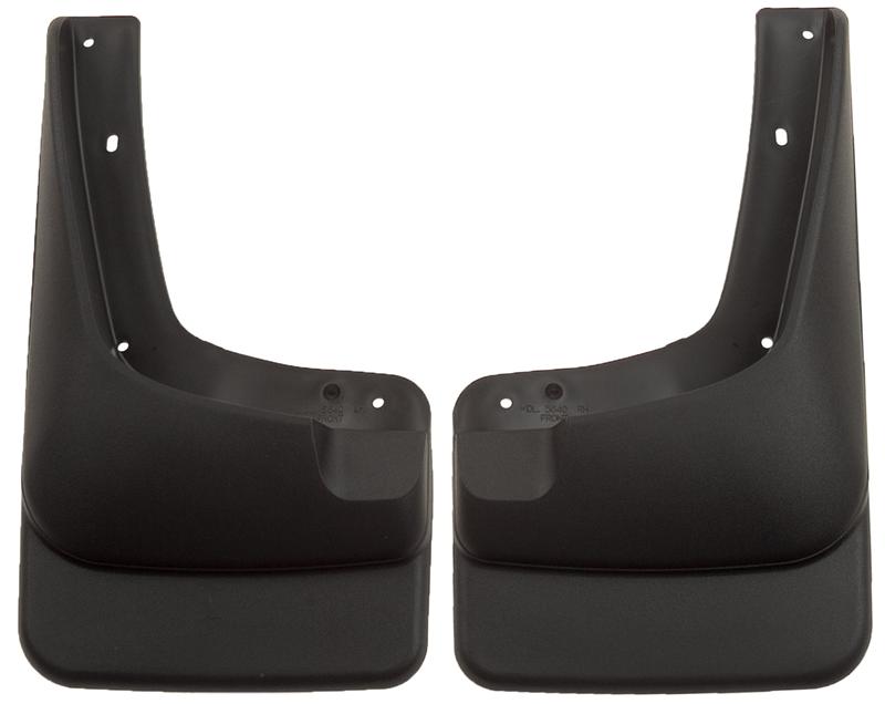 Husky Liners Custom-Molded Mud Guards - Ram 2500/3500, Ford Super Duty & GM 2500HD/3500HD - 99-07 Ford F250/F350 SuperDuty/00-05 Excursion XLT Custom-Molded Front Mud Guards (part 56401)