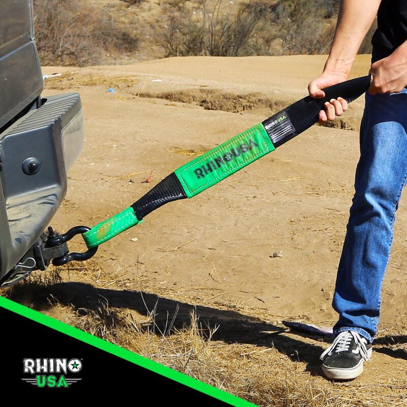 Rhino USA Shackle Hitch Receiver W/ D-Ring (Black) - RSHCK-HTCH - view 5