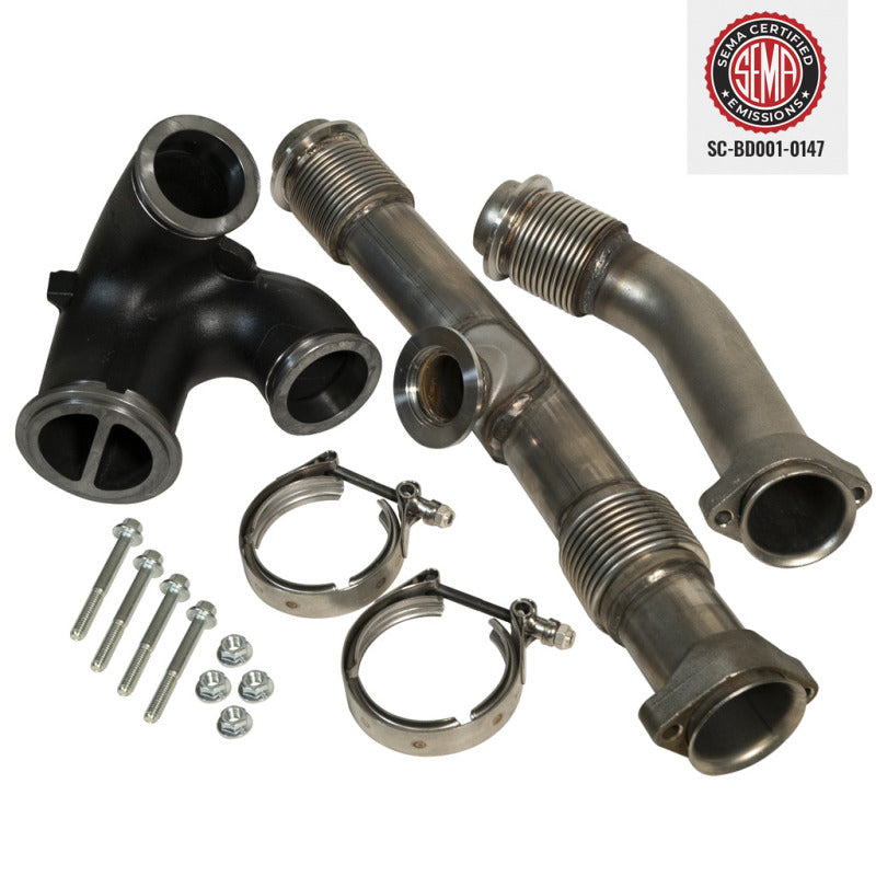 BD Diesel UpPipe Kit with EGR Connector - 2003-2007 Ford 6.0L Power Stroke - part 1043918