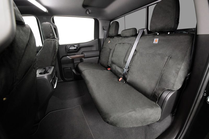 Covercraft 21-25 Ford F150 Carhartt Super Dux SeatSaver Front Row Custom Seat Cover - Gravel - SSC3494COGY - view 5