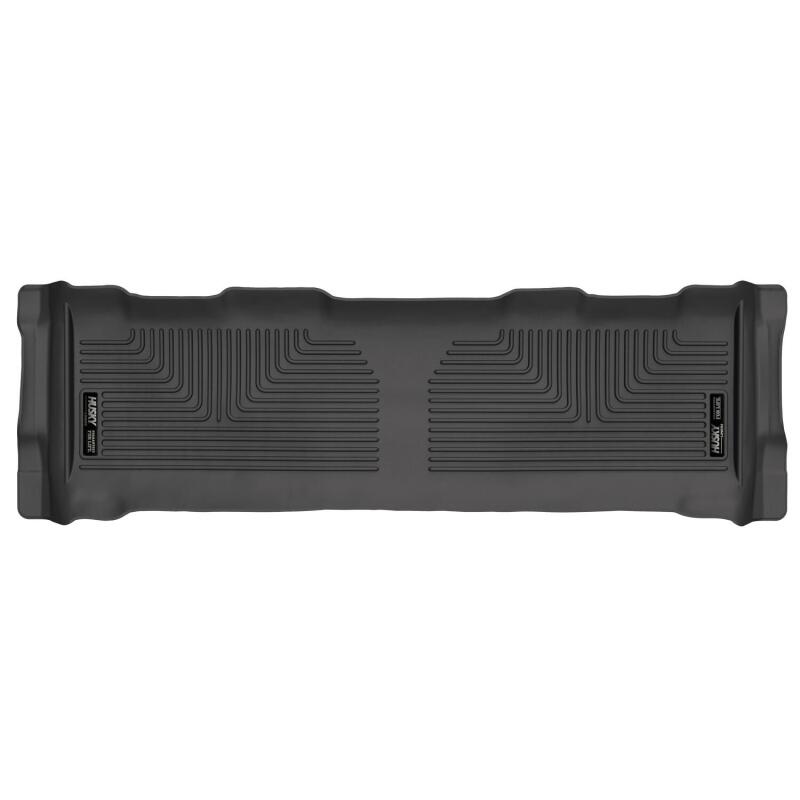 Husky Liners WeatherBeater Floor Liners - 1999-2007 Ford F-250 Super Duty Crew Cab Pickup WeatherBeater Floor Liners (Black)